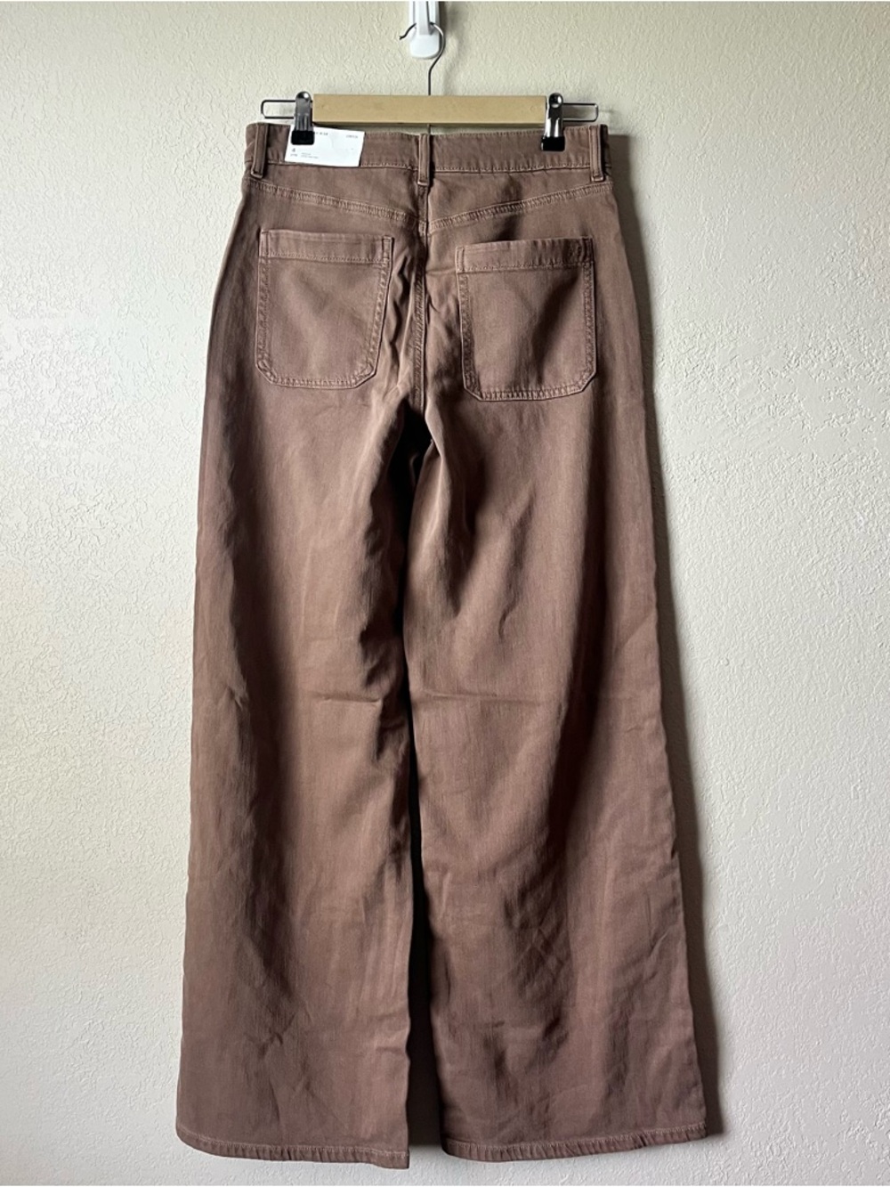 American Eagle Baggy Wide Leg Brown Pants - NWT - Picture 4 of 5